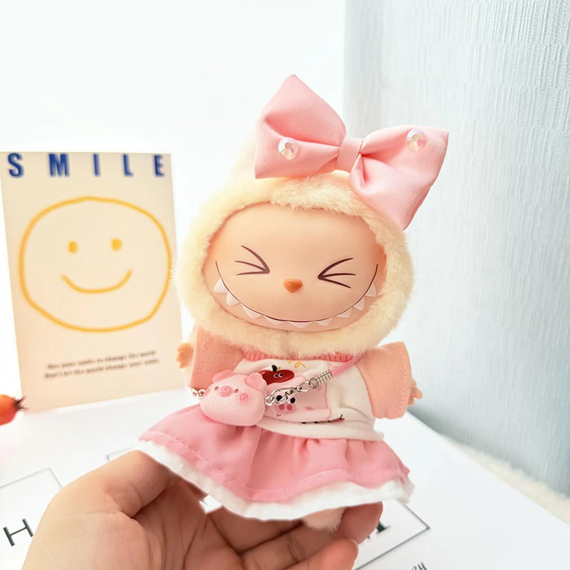 Apple Pig Pendant Skirt Four-Piece Set