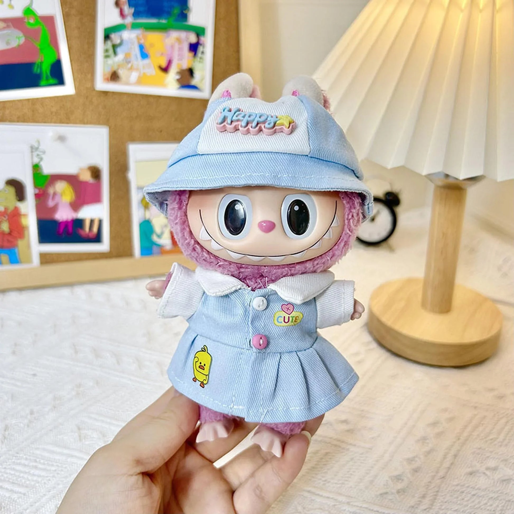 Adorable Kindergarten Blue Outfit