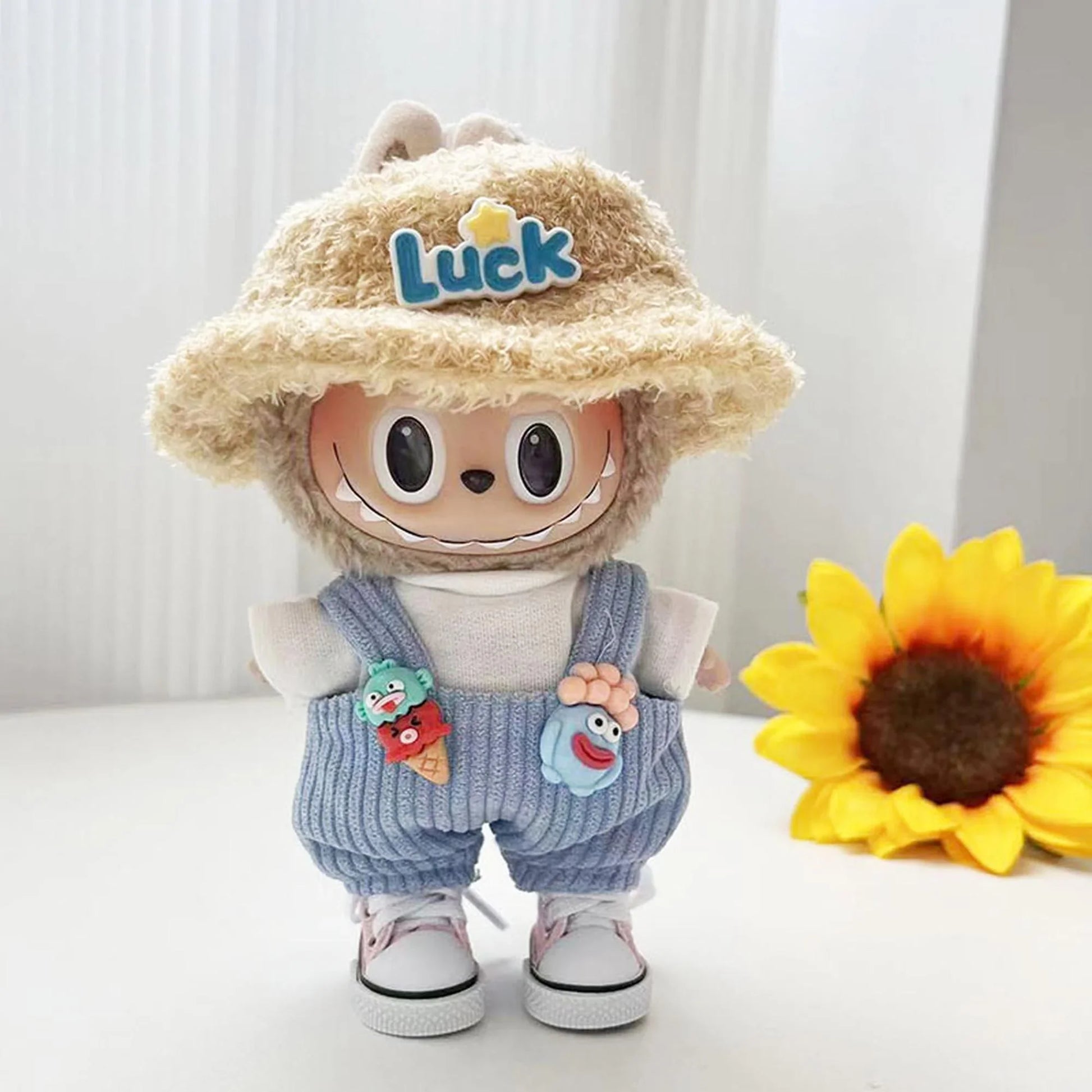 Big Mouth Fish Overalls Set + Luck Cap (Excluding Shoes)