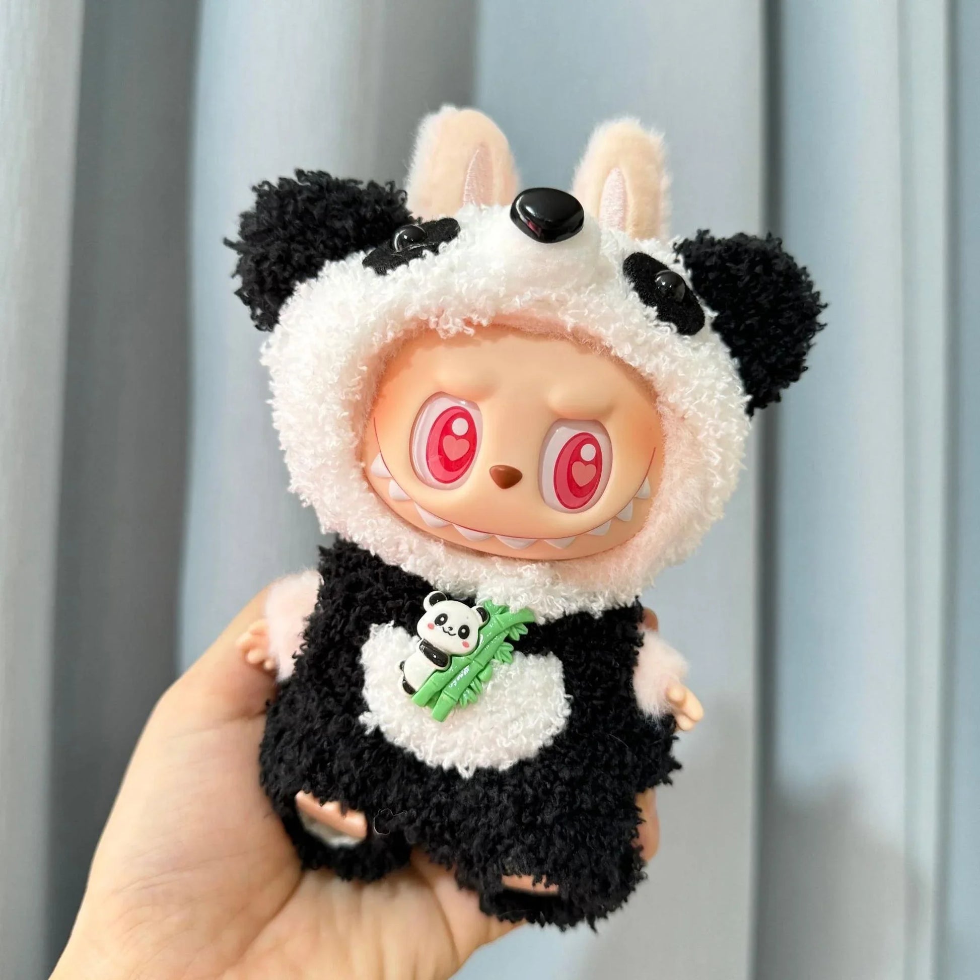 Black And White Panda Keychain